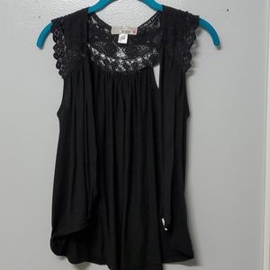 Black lacey cover up